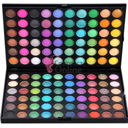 Trusa de farduri cu 120 culori mate si sidefate pentru machiaj Profesional Nr 120-2